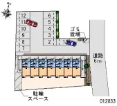 ★手数料０円★東大和市清水　月極駐車場（LP）